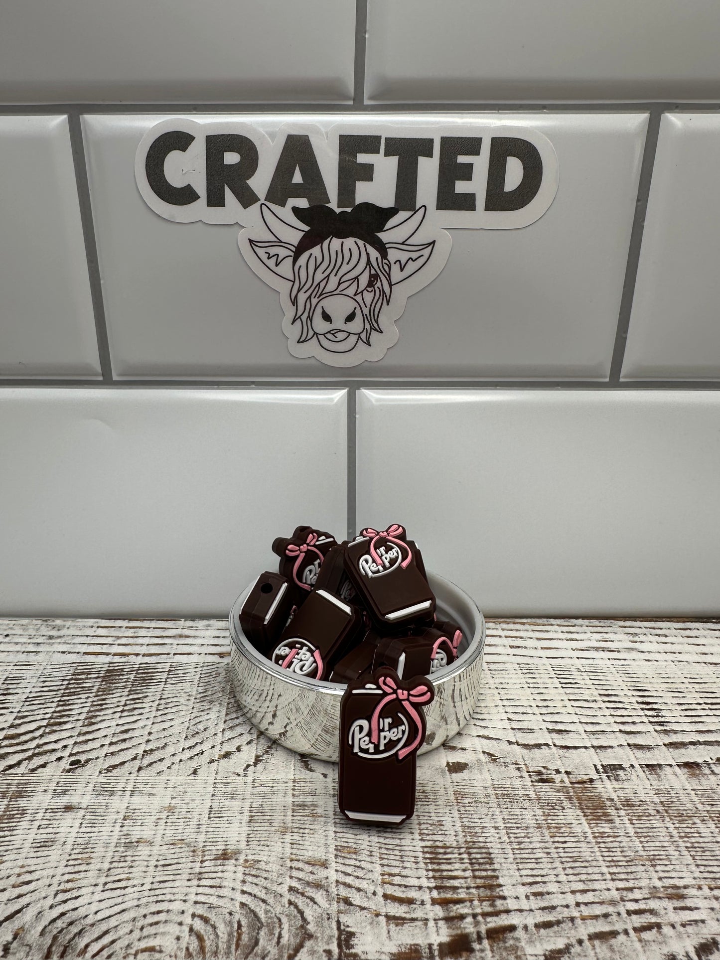 The Dr. inspired can focal bead