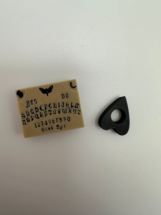 Ouija board 3D printed flat back charm￼