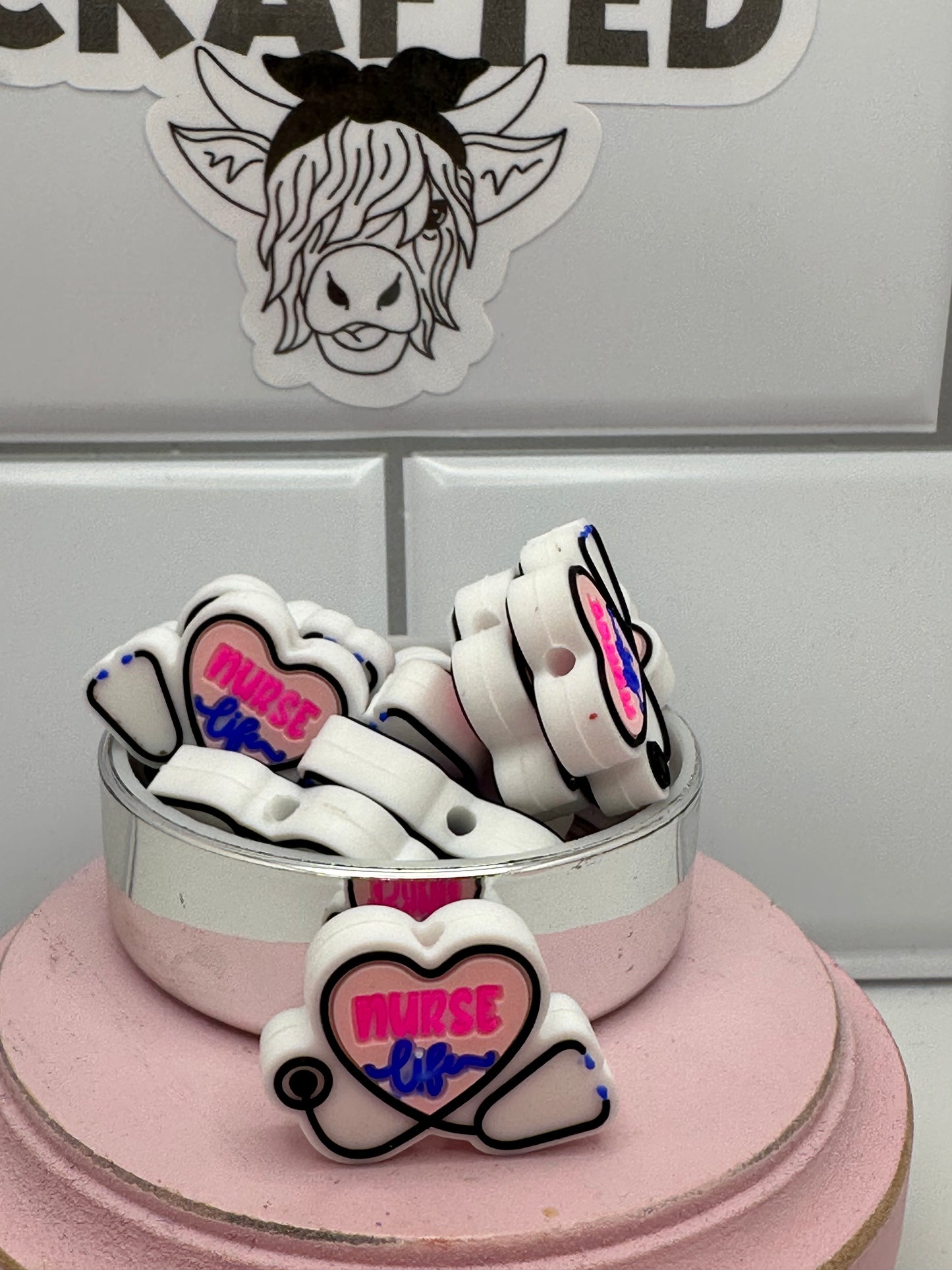 Nurse life focal bead