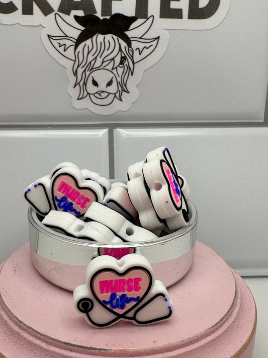 Nurse life focal bead