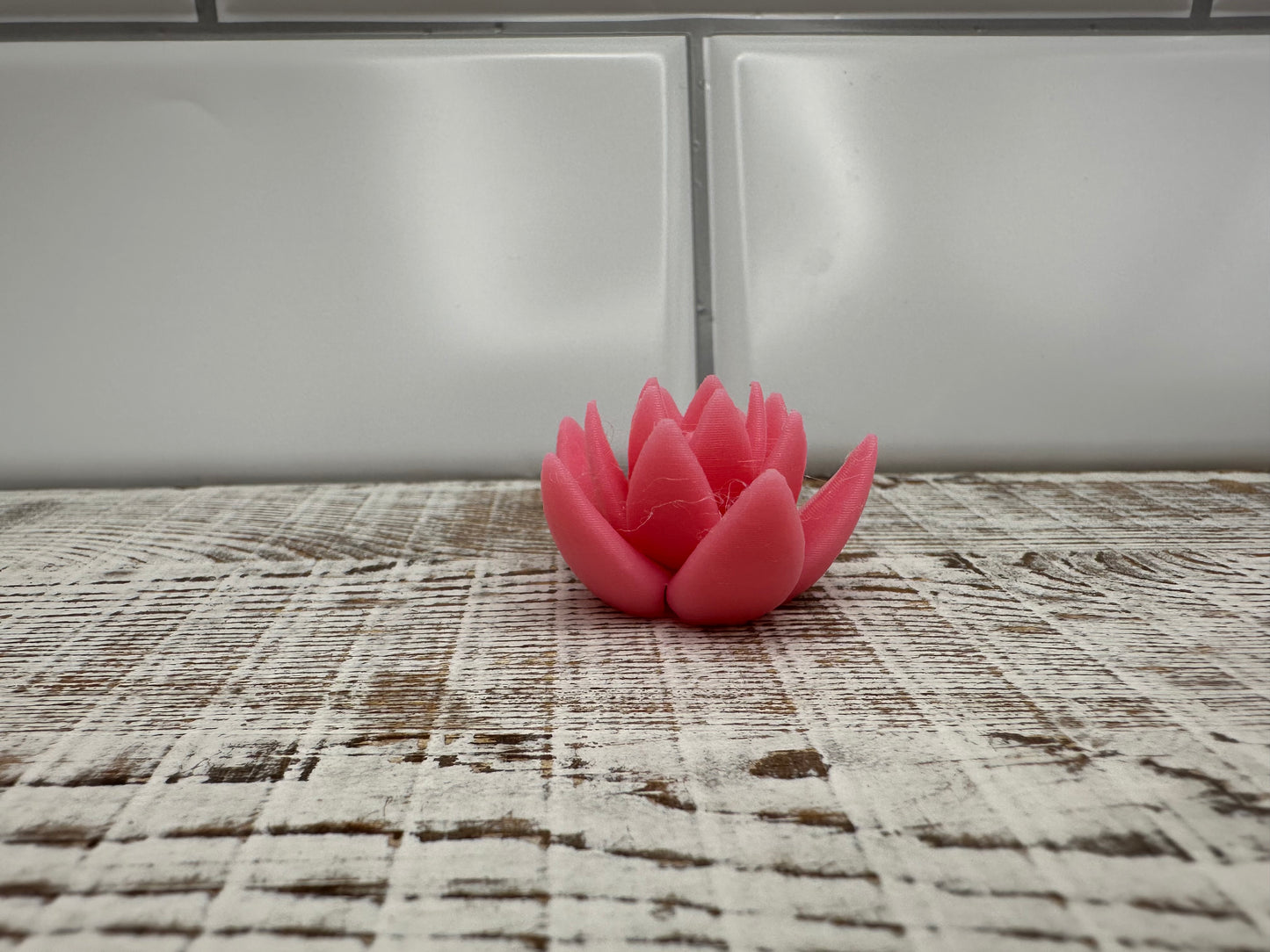 3D printed flower