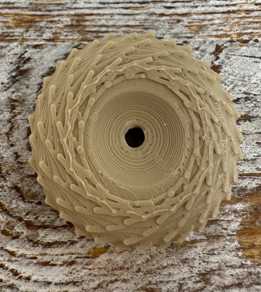 3D printed nest focal bead