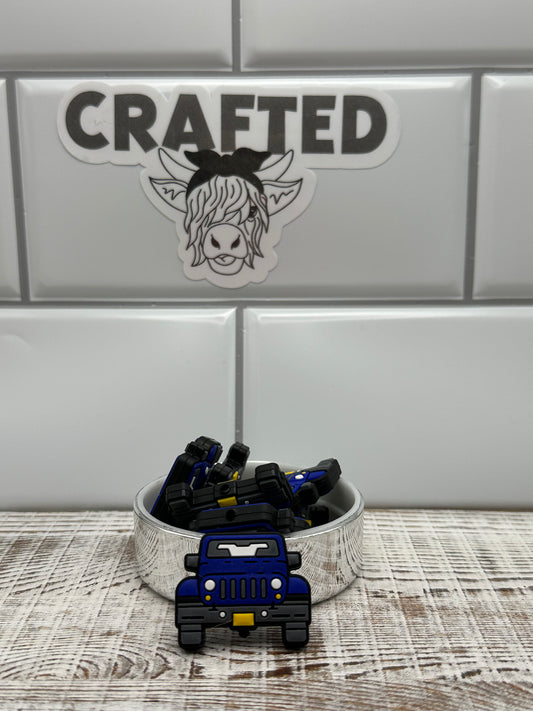 Jeep inspired focal bead