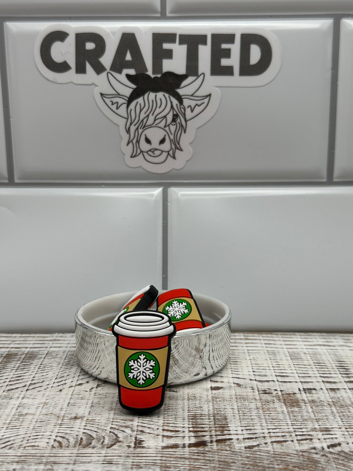 Hot coco cup focal bead